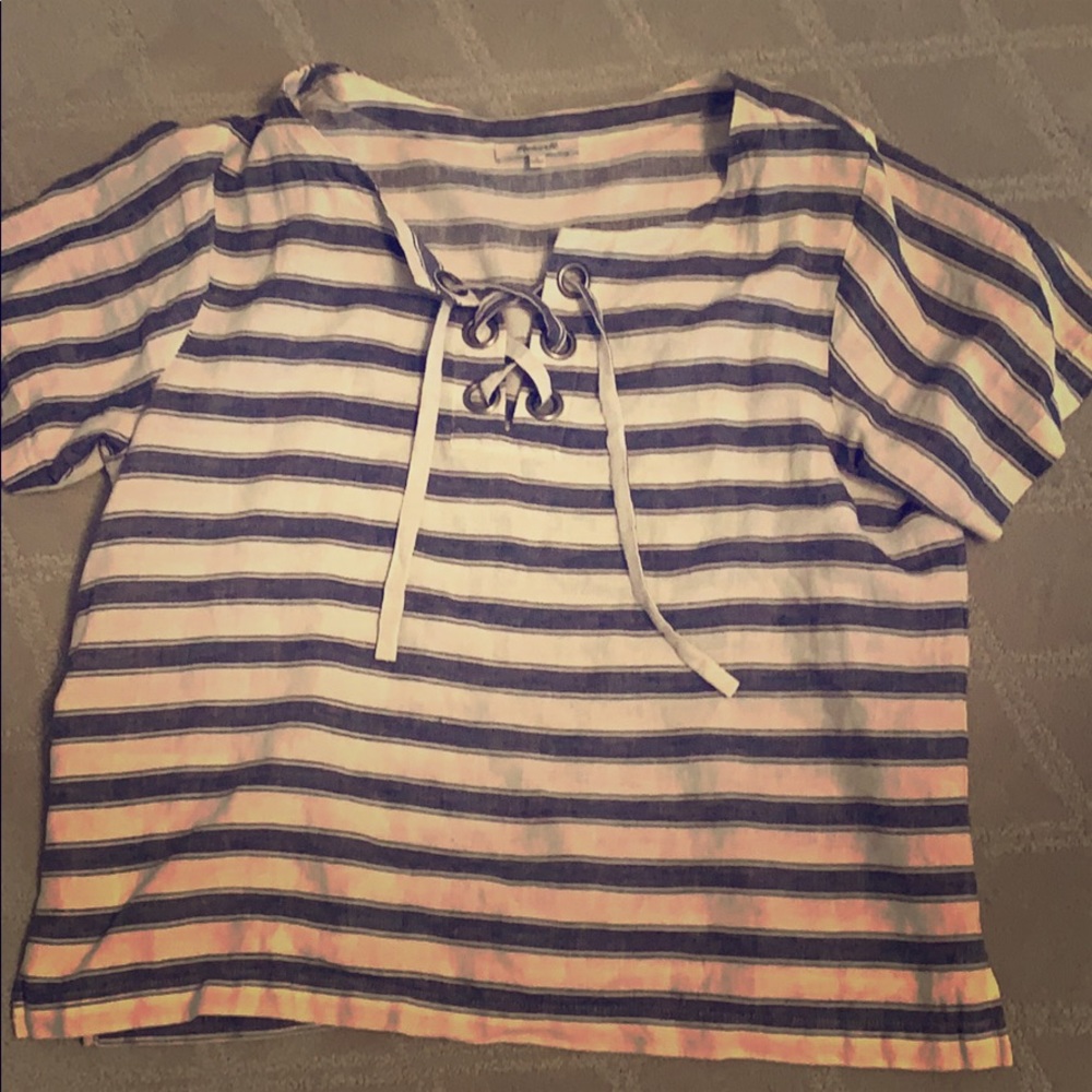 Madewell Lace Up Sailing Top ⛵️